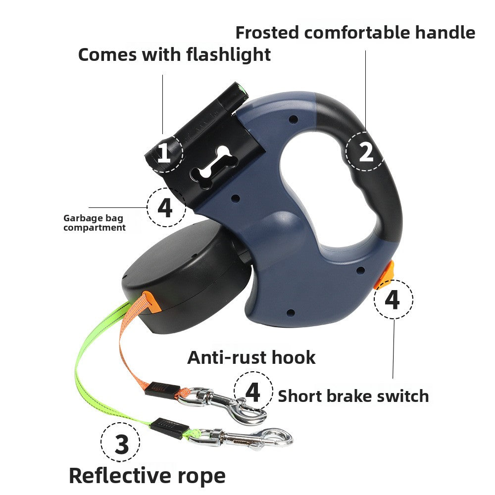 360° Tandem Leash (Up to 2 dogs)